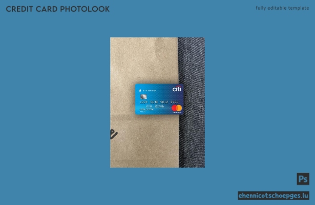 USA Citibank MasterCard Fotolook-Beispielvorschau